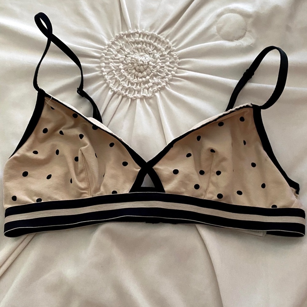 Polka dot bralette